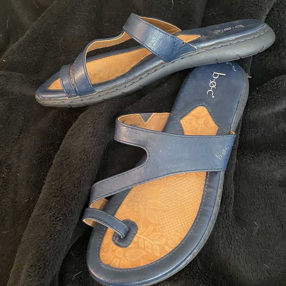 B.O.C. Blue Sandals - Picture 2 of 4
